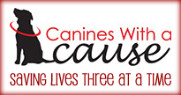 canines with a cause: saving three lives at a time.