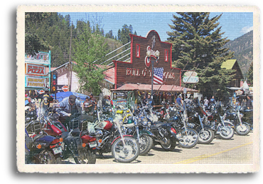 Red River, New Mexico is completely transformed from a sleepy little town in New Mexico's Southern Rocky Mountains to a bustle of activities when more than 30,000 bikers arrive each year for the Red River Memorial Day Weekend Motorcycle Rally