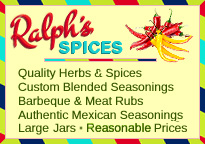 Buy herbs and spices, custom seasonings, BBQ and meat rubs, authentic Mexican seasonings. Large jars at reasonable prices.